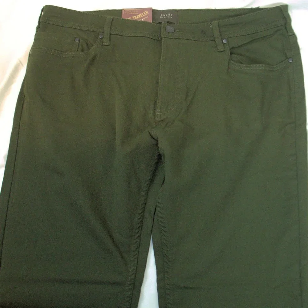 Jachs New York Men's 5 Pocket Stretch Traveler Pant Size: 40 X 29 NWT